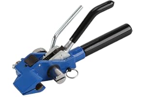 AIWFL Stainless Steel Strapping Tensioner, Banding Tools for Strapping Heavy Duty Banding Tensioner Cutting Tool, Steel Strapping Banding Coil Kit Strapping Gear Bander for Hose Clamps Cable Tie Kit