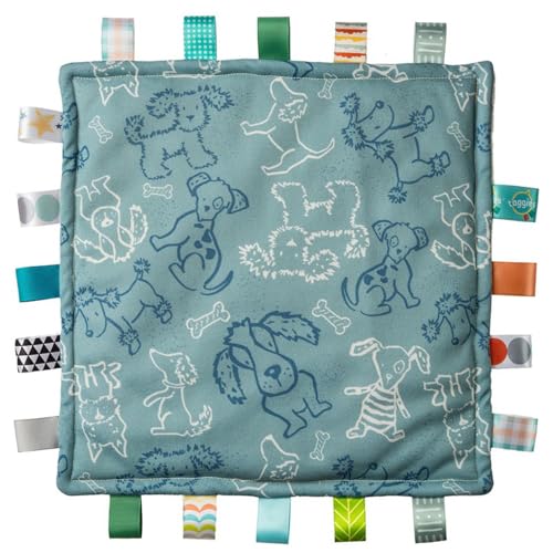 Taggies Lovey for Baby Security Blankets Original Comfy Blanket with Sensory Ta…