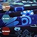 Sleepwish 4 Pieces Blue Mandala Duvet Cover Set Full Size for Kids Boys Girls Paisley Bohemian Bedding Set, 1 Duvet Cover 2 Pillowcases 1 Cushion Cover