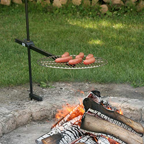Bob-A-Que 360deg Swivel Outdoor Campfire Grill - Thumbnail 6