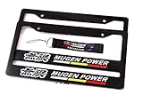 x2 MUGEN POWER Racing License Plate Frame For TSX Accord SI RSX DC5 DC2 EK + KEY
