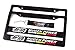x2 MUGEN POWER Racing License Plate Frame For TSX Accord SI RSX DC5 DC2 EK + KEY