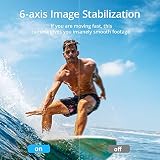 AKASO Brave 7 Action Camera 4K 20MP Waterproof WiFi Touch Screen EIS 64GB Card view 3