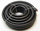 Voodoo 1/0 0 Gauge Ground Cable Wire Black 25 Ft -True AWG Spec Hyperflex 100% OFC