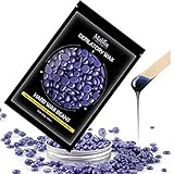 Finewind Hard Wax Beans Hard Body Wax Beans, Hair Removal Brazilian Pearl Depilatory Wax European Beads for Women Men