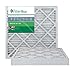 FilterBuy 20x20x1 MERV 13 Pleated AC Furnace Air Filter, (Pack of 4 Filters), 20x20x1 - Platinum primary