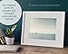 Grey Coastal Wall Art, Moody Nautical Seascape Decor, 8x10 Matted Photographic Print (Fits 11x14 frame), ‘Sailboats Approaching’