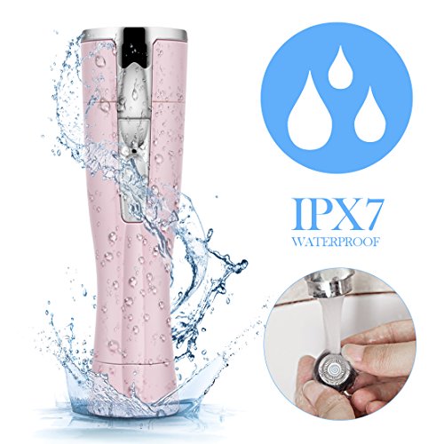 Facial Hair Removal for Women Epilator Painless Electric Upper Lip Hair Remover, Shaver Trimmer Razor on Chin Cheek Armpit Bikini Area for Ladies