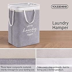YOUDENOVA 72L Large Laundry Hamper Basket with