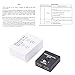 HDMI Switcher,Famounte HDMI Switch Box 2 Ports Bi-Direction Manual A/B Switchbox Dual 1 x 2/2 x 1 HDMI Splitter Hub Support Ultra HD 4K / 3D / 1080P / HDCP Passthrough