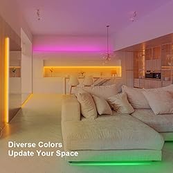 BTF-LIGHTING FCOB COB RGB LED Strip 840LED/m 16.4FT