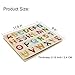 ZCGC Puzzles for Toddlers, 2 Piece Premium Wooden Peg Puzzle Set for Kids - Alphabet, Numbers + Shapes Puzzle Toy - Perfect Pegged Knob Puzzles for Kids Toddlers Ages 3+