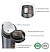 LifeSky Insulated Travel Coffee Mug, Stainless Steel (16 oz), BPA-Free , Lid Lock (Dark Gray)