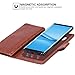 PASONOMI Note 8 Case, Note 8 Wallet Case with Detachable - [Folio Style] PU Leather Wallet case with ID&Card Holder Slot Wrist Strap for Samsung Galaxy Note 8 (Brown, Samsung Galaxy Note 8)