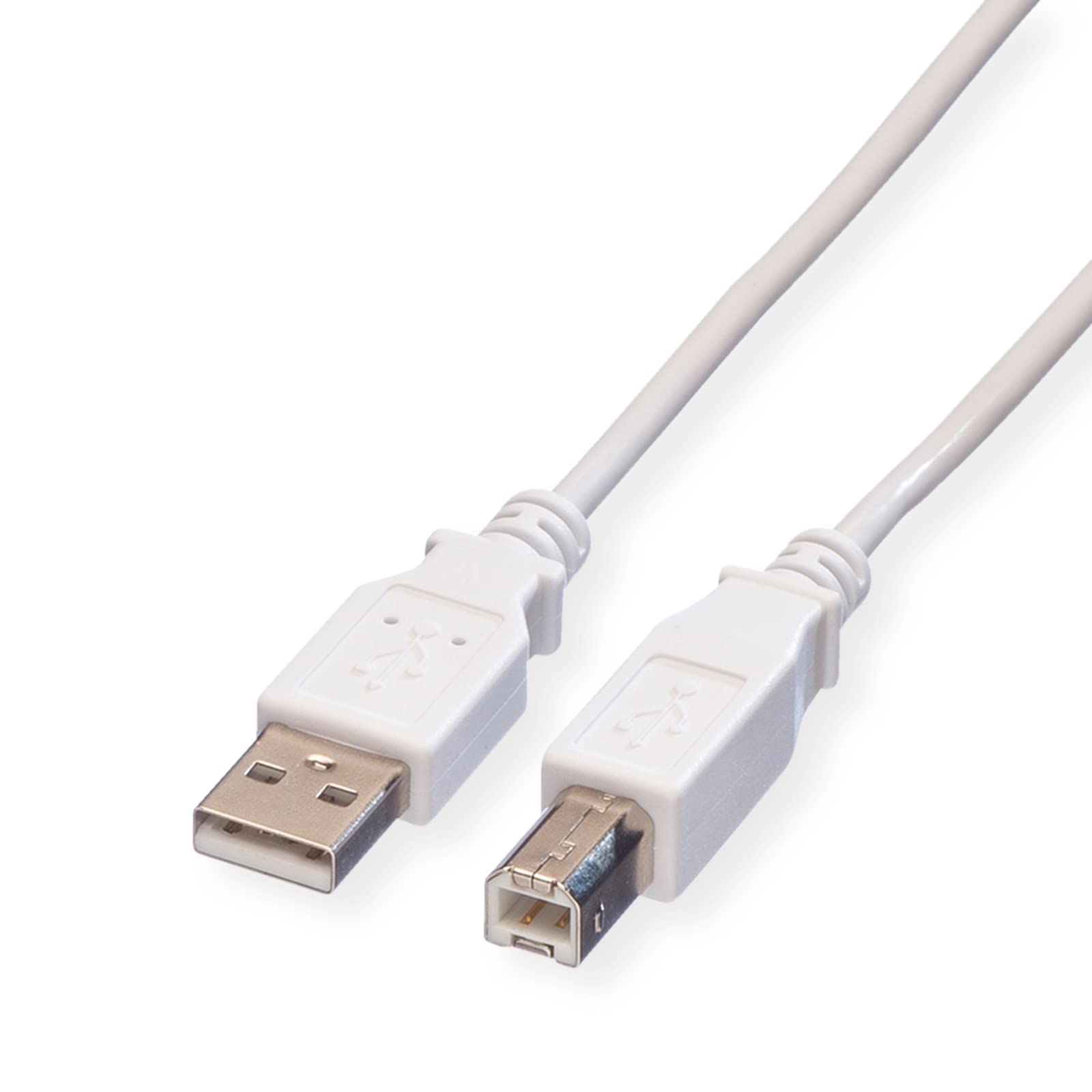 Value | USB 2.0 Cable | A - B | Male/| White | 0.8 m