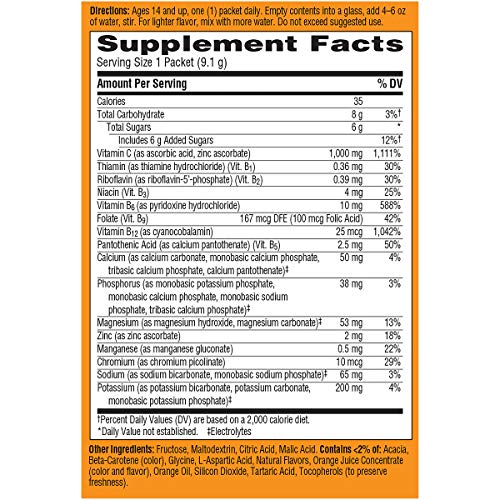 Emergen-C-Vitamin-C-1000mg-Powder-10-Count-Super-Orange-Flavor-with-Antioxidants-B-Vitamins-and-Electrolytes-Dietary-Supplement-Fizzy-Drink-Mix-Caffeine-Free