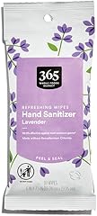 365 Everyday Value, Lavender Hand Sanitizer Wipes, 10 CT