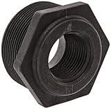 Banjo RB200-100 Polypropylene Pipe Fitting, Reducing Bushing, Schedule 80, 2 NPT Male x 1" NPT Female