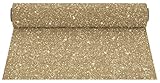 Firefly Craft Gold Glitter Heat Transfer Vinyl | Gold Glitter HTV Vinyl | Gold Glitter Iron On Vinyl for Cricut and Silhouette | 5 Feet by 12.25 Roll | Heat Press Vinyl for Shirts