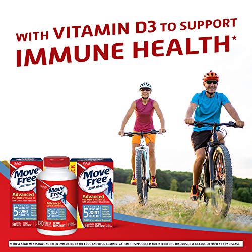 Move Free Advanced Glucosamine Chondroitin MSM + Vitamin D3 Joint