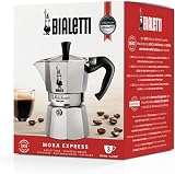 Bialetti Moka Express 130 ml Aluminium Stovetop Coffee Maker 3 Cup view 6