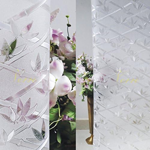 VERRE PVC Window Film, 90 X 405 cm, Frosted, Translucent, Pack of 1