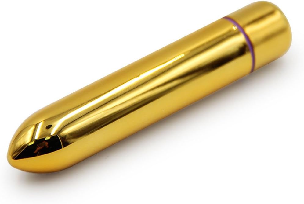 WYDM Portable Mini Bullet Waterproof Quiet Powerful Vibrating Mini Wand (Color : Gold)
