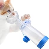 Xunboo Aerosol Chamber for Pets Inhaler Spacer for Cat or Dog Handheld Spacer with Exclusive Breathing Indicator and Mask (for Cats)
