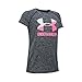 Under Armour Girls' Novelty Big Logo Short Sleeve T-Shirt