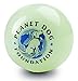 Planet Dog Orbee Tuff Glow for Good Durable Chew-Fetch Dog Ball, 100% of Proceeds to Charity, Made in the USA, Glow in the Dark, Give Back, Medium 2.5-Inch, Glow