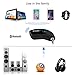FirstE Bluetooth Receiver Wireless Car Stereo Audio Adapter Support A2DP 3.5mm Aux Output Hands Free Music Streaming or Calling Paired with iPhone 7 6S Plus; Samsung Galaxy; iPad iPod & Android Tablet