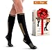 Compression Socks for Men & Women - Great For Sports - Running, Fitness, Exercises, Training, Jogging, Flight Travel - Better Results With Copper Support & Fast Recovery - Pair