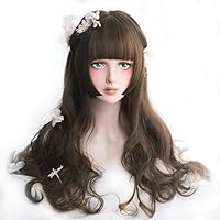 Rulercosplay Fashion Wigs Long Wave Lolita Wig Natural Cosplay Wig With 3 Colors 21.6