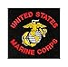Spiffy Custom Gifts Mens U.S. Marine Corps Embroidered Polo Shirt
