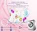WhaleCare Baby Flat Head Pillow, Receiving Swaddle Blanket, and Bib Set - Breathable Organic Cotton Head Pillow for Flat Head Syndrome Protection - Baby Shower Newborn Gift