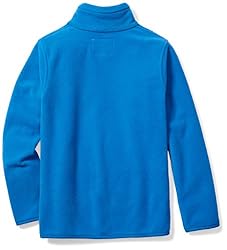 Amazon Essentials Boys' Polar Fleece Full-Zip Mock