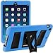 i-Blason ArmorBox 2 Layer Full-Body Case Protection Kick Stand with Built-In Screen Protector for Apple iPad mini with Retina Display (iPadmini2-ABH-Blue/Black)