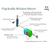 Flag-Buddy-Skier-Down-Flag-Holder-Flag-included-Orange-safety-flag-included-Tired-of-Holding-the-Skier-Down-Flag-Just-clamp-the-Flag-Buddy-to-your-window-and-rotate-it-up-when-required Flag-Buddy-Skier-Down-Flag-Holder-Flag-included-Orange-safety-flag-included-Tired-of-Holding-the-Skier-Down-Flag-Just-clamp-the-Flag-Buddy-to-your-window-and-rotate-it-up-when-required