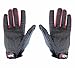 QEPAE Non-Slip Gel Pad Gloves Men's Women's Sportswear Cycling Riding Short Half Finger Gloves Breathable