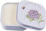 Wrendale Designs Hydrangea Lip Balm Honey Vanilla Shea Butter Made in UK view 1