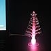 ZERO121 Colorful Christmas Tree Mini Christmas Tree USB Christmas Tree Mini USB Powered 7 Colors Fiber Optic Seasonal Decorative Christmas Tree(Color Changing) (Microfiber)