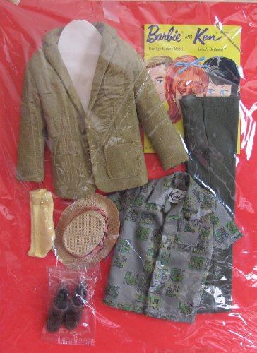 VINTAGE Barbie KEN DREAM BOAT FASHIONS & Accessories (1962 Mattel Hawthorne)