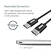 USB Type C to USB Type C Cable, iXCC 6 Feet Data Sync Cable Cord for Google Pixel/Pixel XL, New MacBook, Lumia 950/950xl, Nexus 5x/6p, ChromeBook Pixel