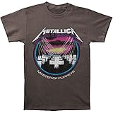 Metallica Master of Puppets Adult Charcoal T-Shirt (Adult X-Large)
