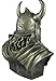PTC 11.75 Inch King Odin Warrior God Head and Bust Statue Figurine