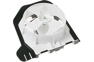 WR17X24348 Condenser Fan Motor Assembly Compatible with GE Refrigerators - Budora - PS11721902, WR17X21162, WR17X29373