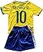 FWC 2014 Neymar Jr 10 Brazil Brasil Futbol Football Soccer Jersey & Short (10-11 years)