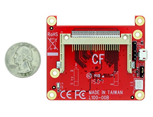 Aleratec Raspberry Pi Add On USB to Compact Flash Converter Board Adapter