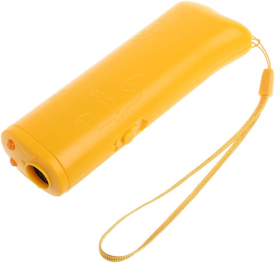 HMHUI 3 In 1 Ultrasonic Anti Bark Stop Barking Dog Training Repeller Control Trainer