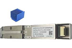 XG-PON/XGS-PON ONU Stick SFP+ Transceiver with 8311, 10G ONU Stick for FTTx Networks, Compatible with Huawei/ZTE/Ubiquiti/Mik